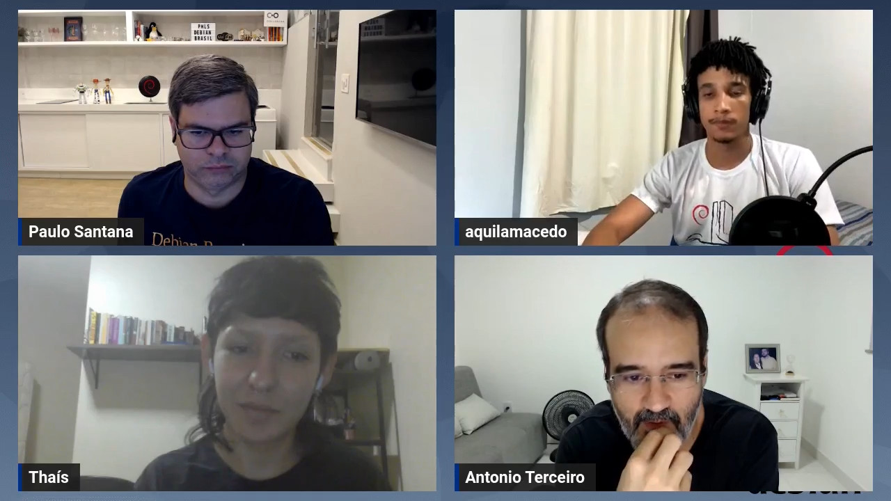 Nova gera o: uma entrevista com iniciantes no projeto Debian